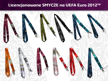 GIFT STAR sprzedaje tylko LICENCJONOWANE SMYCZE UEFA EURO 2012